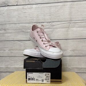 Converse CTAS Ox Barely Rose/White/Mouse Pink, size 7, worn once